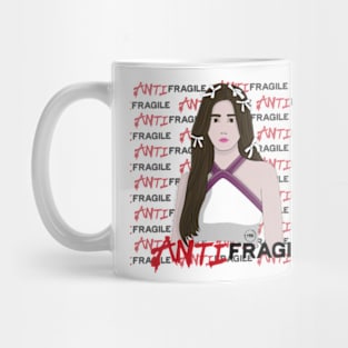 fan art of kazuha from le sserafim in the antifragile era Mug